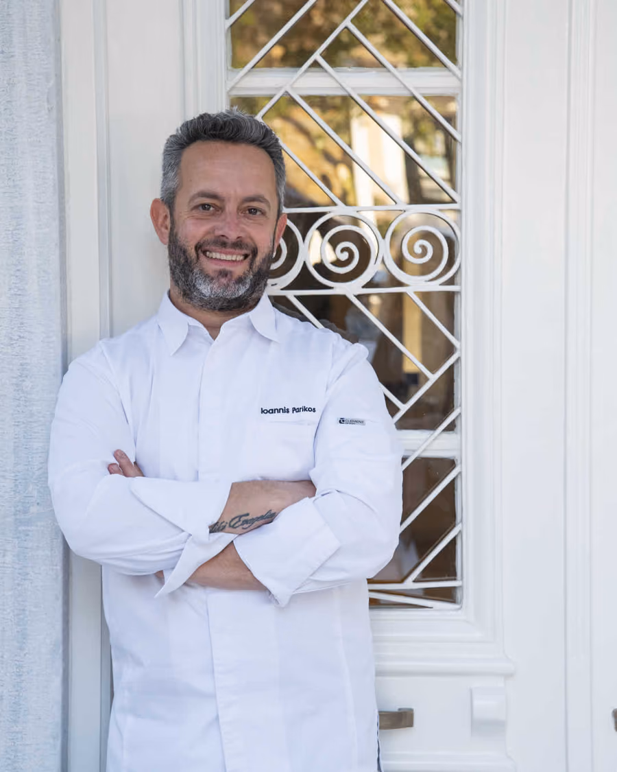 Chef Ioannis Parikos of Krama Mykonos
